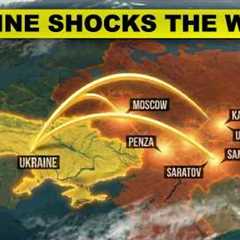 The War Is Now In Moscow: Millions Panic as Ukraine Hits Russian Capital & 13 Regions
