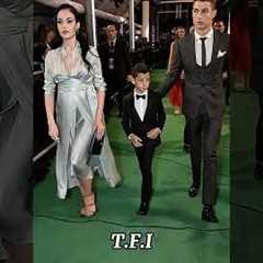 Power family vibes—Cristiano Ronaldo,Georgina Rodríguez and their son.🌟#trendyfootballicon #cr7
