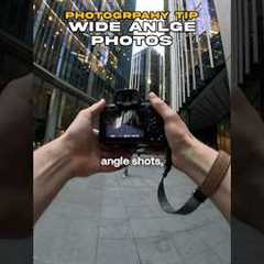 Wide angle photography trick 📸