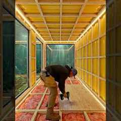 I Built a Secret Underwater Container Room ✨