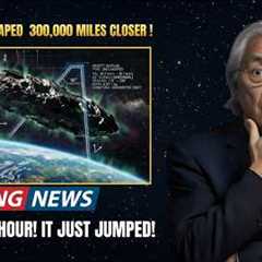 In just four hours, 3I/ATLAS has moved 300,000 miles closer to Earth.Michio Kaku