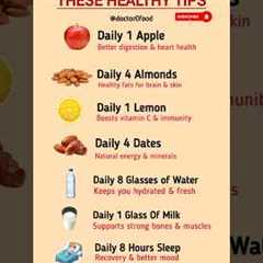 No One Will Tell You These Healthy Daily Habits | Simple Nutrition & Lifestyle Tip..