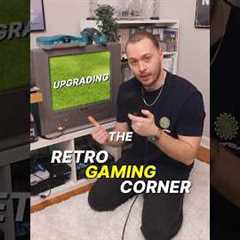 UPGRADING THE RETRO GAMING CORNER 🕹️