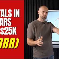 How To Buy 5 Rental Properties In 2 Years with $25,000 (BRRRR)