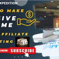 How to make  passive income with affiliate marketing