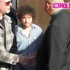 Selena Gomez's Husband Benny Blanco, Christina Applegate & Taylor Tomlinson Arrive At Jimmy..