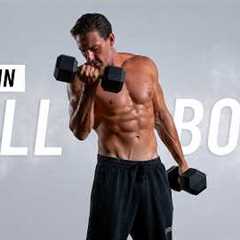 30 Min Full Body Dumbbell Workout at Home to Build Muscle