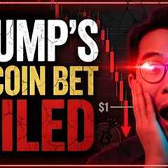 BREAKING: Eric Trump's Biggest Bitcoin Bet Just Backfired — ABTC Crashes Below $1 Today