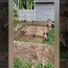 #diy #pool #build #construction #backyard #swimming #justdoit #coolkids #concrete #relaxing #fun