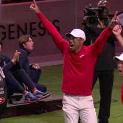 TOM KIM SINKS TGL HOLE-IN-ONE AND TIGER WOODS IS FIRED UP 🔥 | TGL on ESPN