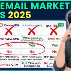 Best Email Marketing Tools 2025 📨 Mailchimp vs ConvertKit vs MailerLite vs ActiveCampaign
