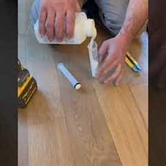 injection glue for hardwood floor repair
