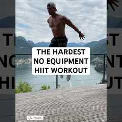 5 HARD HIIT Exercises that Burn Calories 🔥 No Equipment
