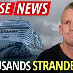 🚨WAR Shuts Down Cruises — Thousands STRANDED as Evacuations Begin