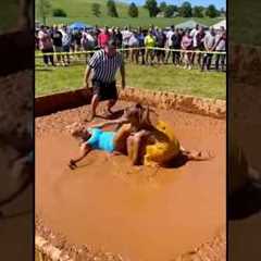 girls fight in mud part 102 #wwe #mma #shorts #viral #trending #sports #news #wrestling