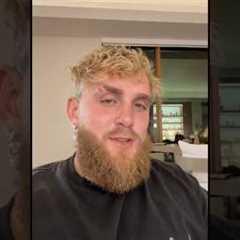 Jake Paul Jaw Acting Weird! 😳 #jakepaul #viral #boxing #funny #breakingnews