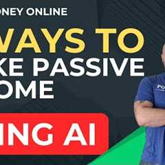 5 MODERN Ways to Earn Passive Income with AI & Affiliate Marketing (No Fluff)