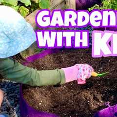 Gardening With Kids | Dinosaur Garden | Teaching Children The Joy Of Gardening