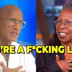 Dwayne The Rock Johnson Kicked Off The View After Fiery Confrontation With Whoopi Goldberg