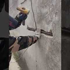 Rural House Repair: Fix Cracked Wall with One Steel Bar | Low Cost Reinforcement