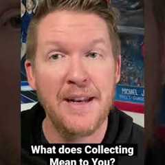 What Does Card Collecting Mean to You? #thehobby #whodoyoucollect