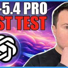 GPT-5.4 Pro Is INSANE – Hands-On With THE Smartest Model Yet!