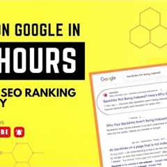 How to Rank on Google in 24 Hours - Instant SEO Ranking Strategy