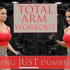 Full Arm Workout | Home Workout With Dumbbells Only | Erin Stern Fitness