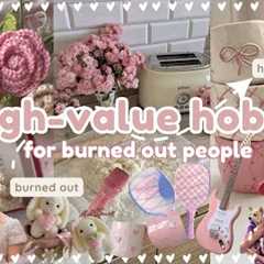 why you NEED these hobbies in 2025 ✧･ﾟ:*⋆୨୧˚ rediscovering hobbies as a burned out student