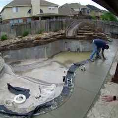 JarCar pool Construction Days 1 to 30