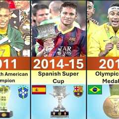 Neymar Jr Career All Trophies and Awards