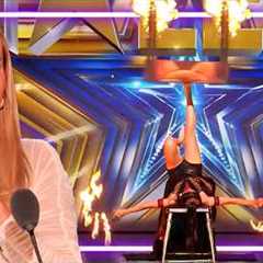 DANGER ALERT! Most Dangerous & Risky Acts on Got Talent!