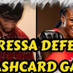 CLARESSA SHIELDS FIGHTS BACK. DEFENDS FLASHCARD GAME DRINKING MORE ALCOHOL