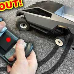 RC Cybertruck Destroys Carpet