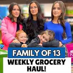 We SAVED $400 on Groceries This Week | Family of 13 Grocery Haul