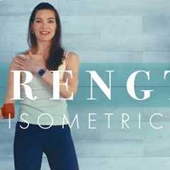 1 Dumbbell Strength Training w/ Isometrics // Functional Exercise for Beginners & Seniors
