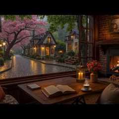 Beautiful Relaxing Jazz Piano Music to Reduce Stress ~ Peaceful Cafe Atmosphere on a Rainy Day