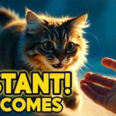 How To Get Your Cat To Come To You Instantly (Simple Training Trick)