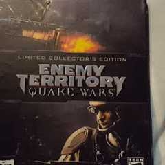Enemy Territory: Quake Wars Limited Collector's Edition Unboxing