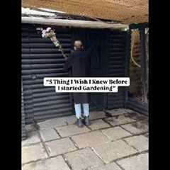 5 things I wish I knew... #garden#gardeningtips#plants#spring #shorts