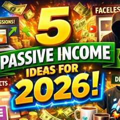 😯Five ways to earn passive income upto $1000 | Earn money online | How to make passive income