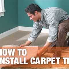 How to Install Carpet Tiles | The Home Depot