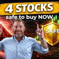 4 Safe Stocks to BUY During Market Panic... Here's WHY