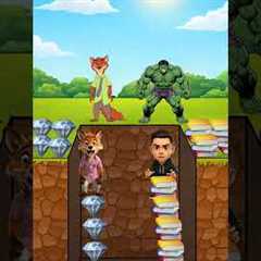 SHOT RONALDO AND NICE WILDE RICH VS POOR STANDSWHY IS UP ! HULK TO NICK WILDE!#hulk#hel#usa #father