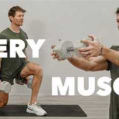 40 Min FULL BODY Dumbbell Workout That WORKS EVERYTHING