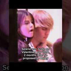 Justin Bieber and Selena Gomez on valentines day 2018 😭