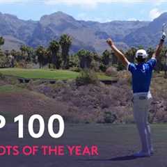 Top 100 Golf Shots of The Year | Best of 2021