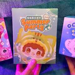 ASMR Opening Mystery Blind Boxes (Whispered)