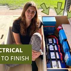 DIY Campervan Electrical Install START TO FINISH w/EXPLORIST.Life Wiring Kits | Van Build Series 12