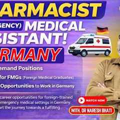Pharmacist Jobs in Germany 🇩🇪 | Emergency Medical Assistant Guide